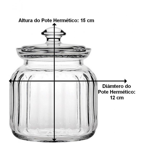 Pote 900ml 15cm X 12cm Viva Pasabahçe